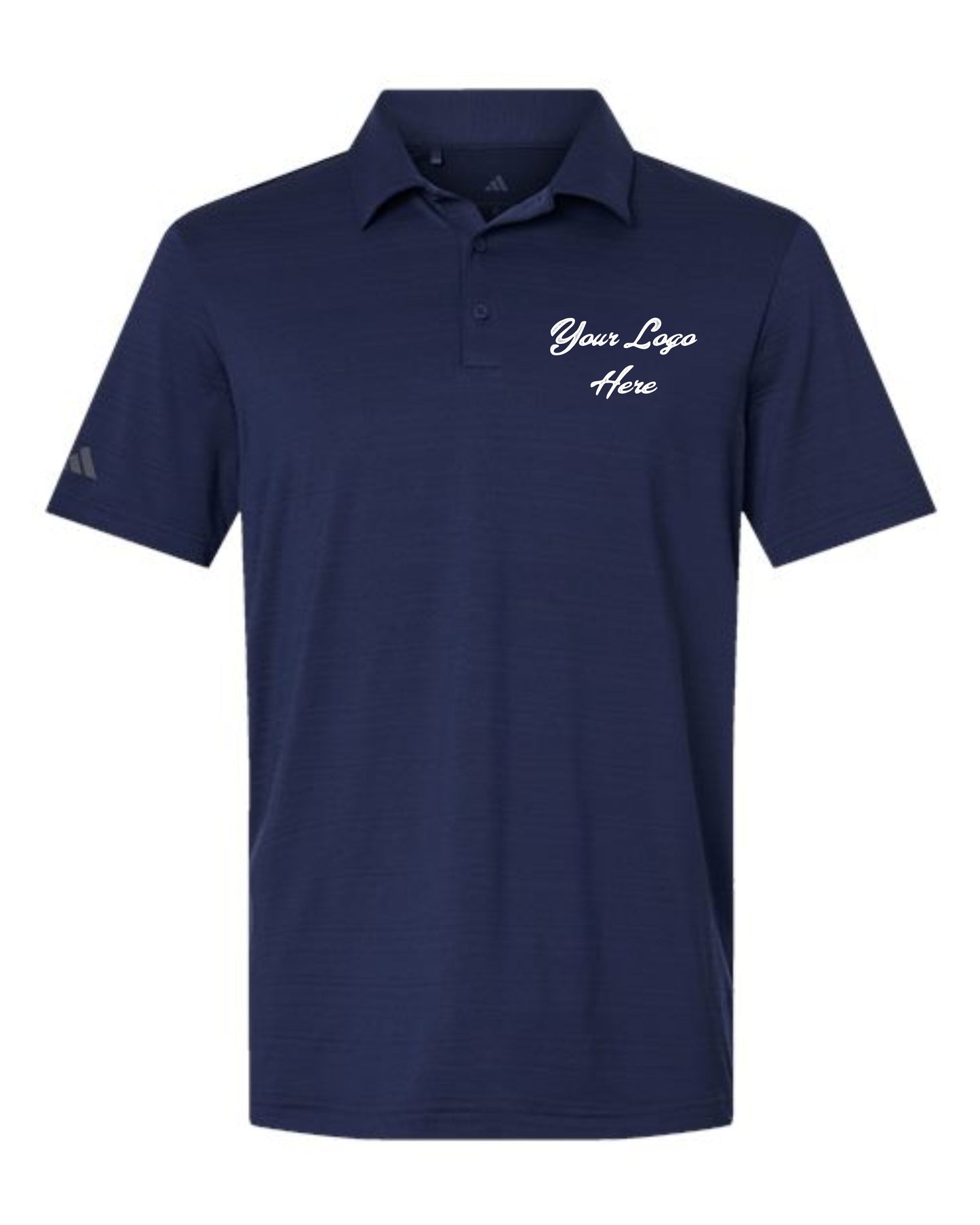 Custom Adidas Stripe Polo image 3