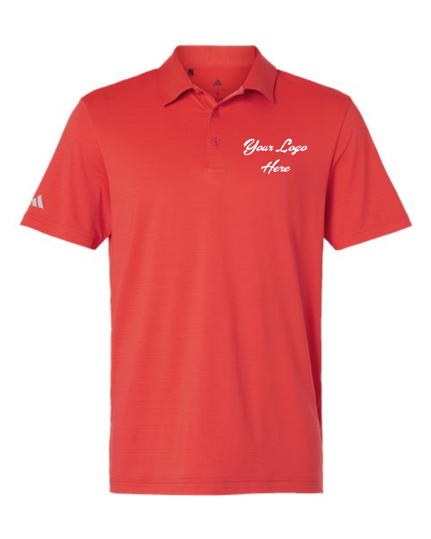 Custom Adidas Stripe Polo image 2