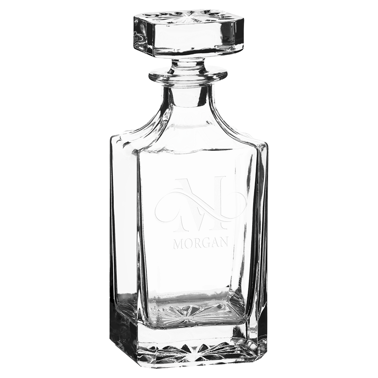 Custom 750ml Square Glass Decanter w/ Gift Box image 0