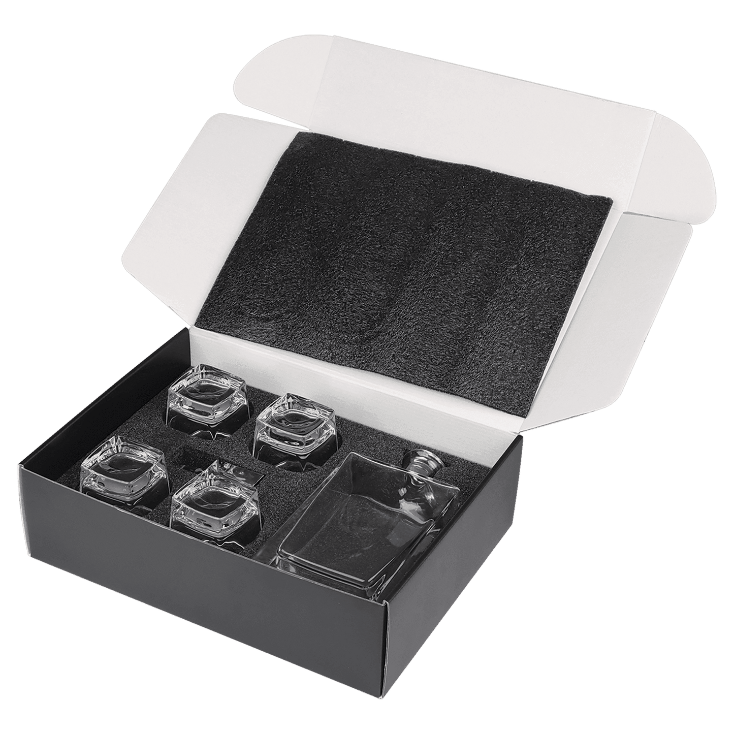 Custom Rectangle Decanter Set image 1