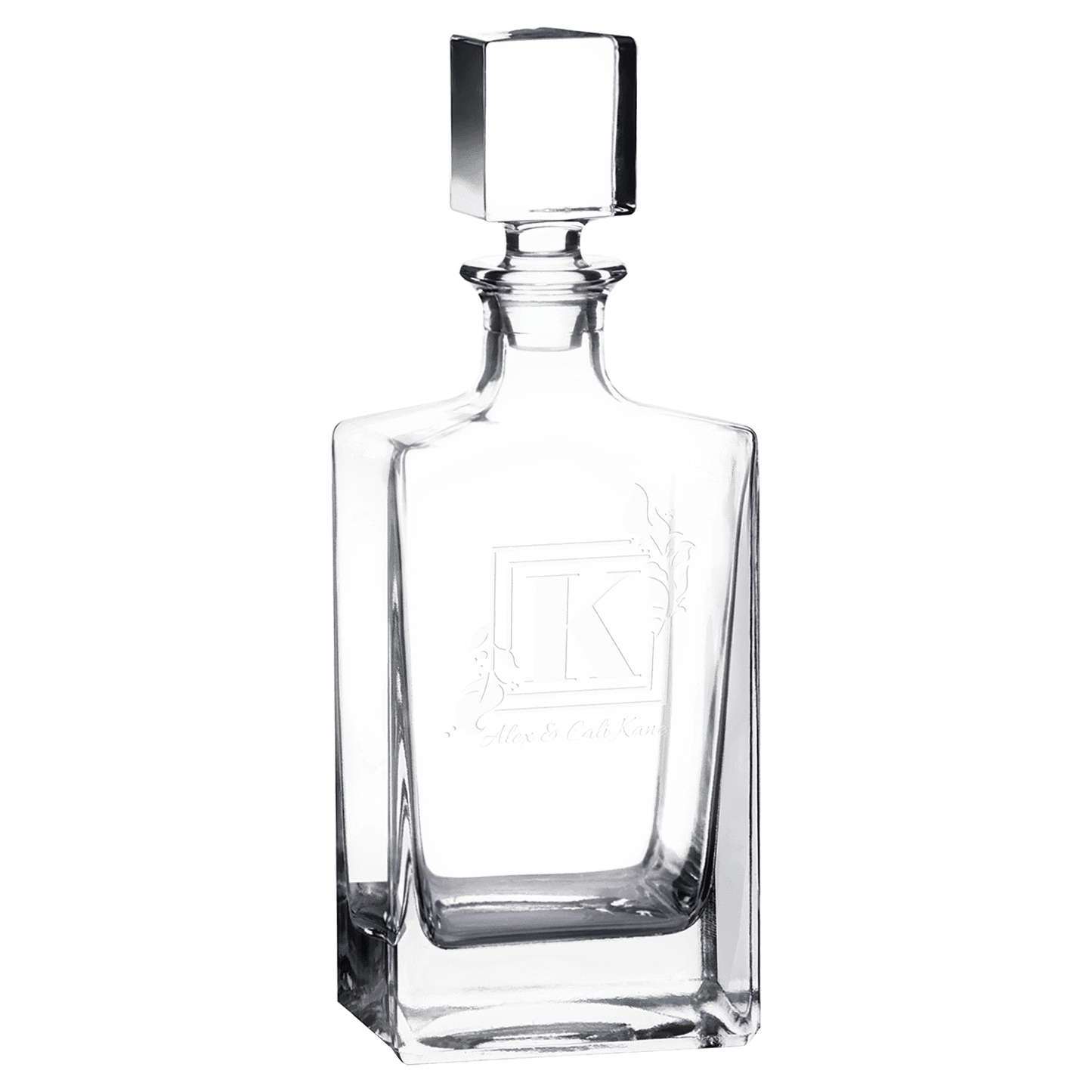 Custom 810ml Rectangle Decanter w/ Gift Box image 0