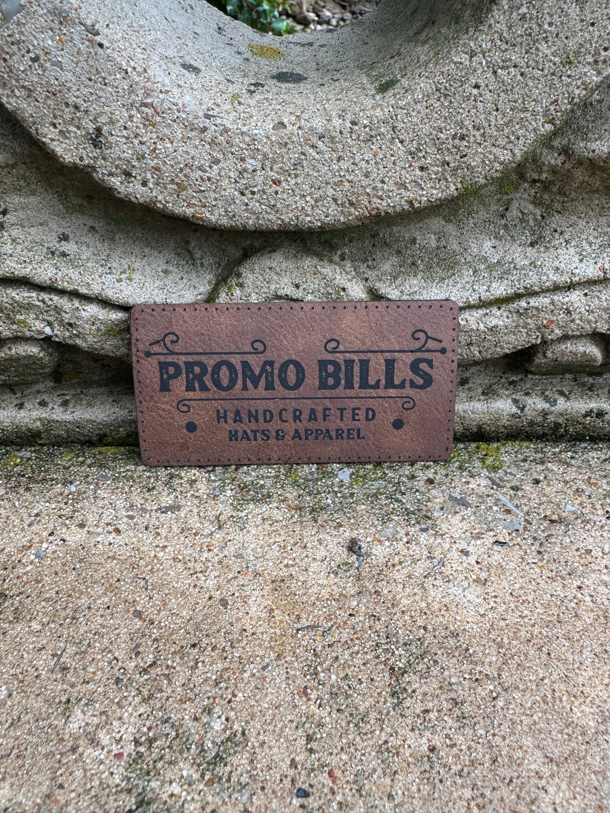 Dark Brown Premium Leatherette Patches
