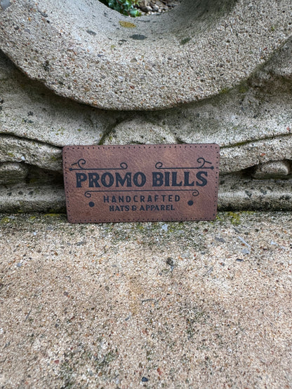 Dark Brown Premium Leatherette Patches