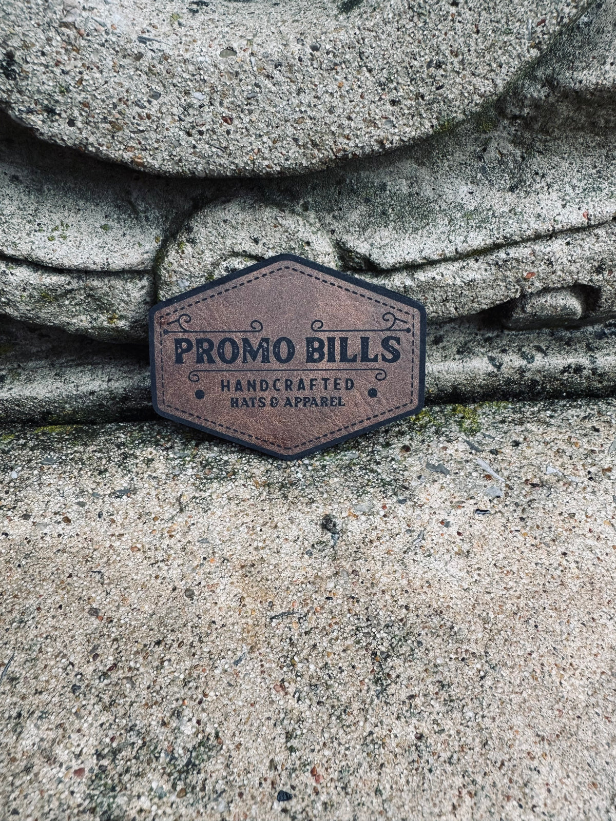 Dark Brown Premium Leatherette Patches