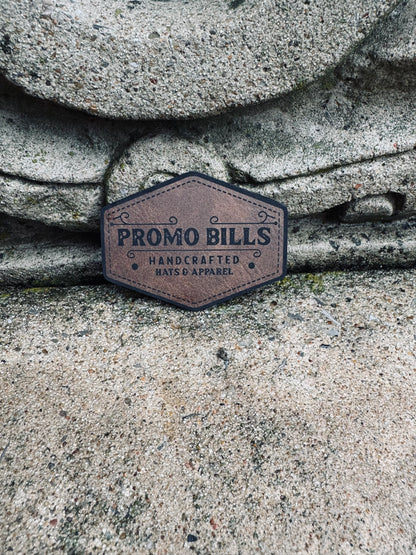 Dark Brown Premium Leatherette Patches