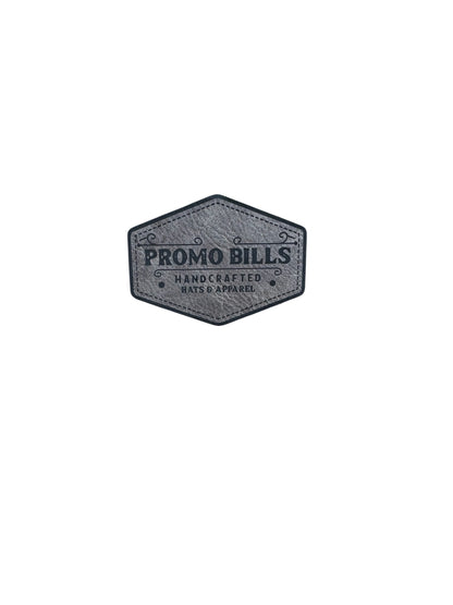 Dark Gray Premium Leatherette Patches