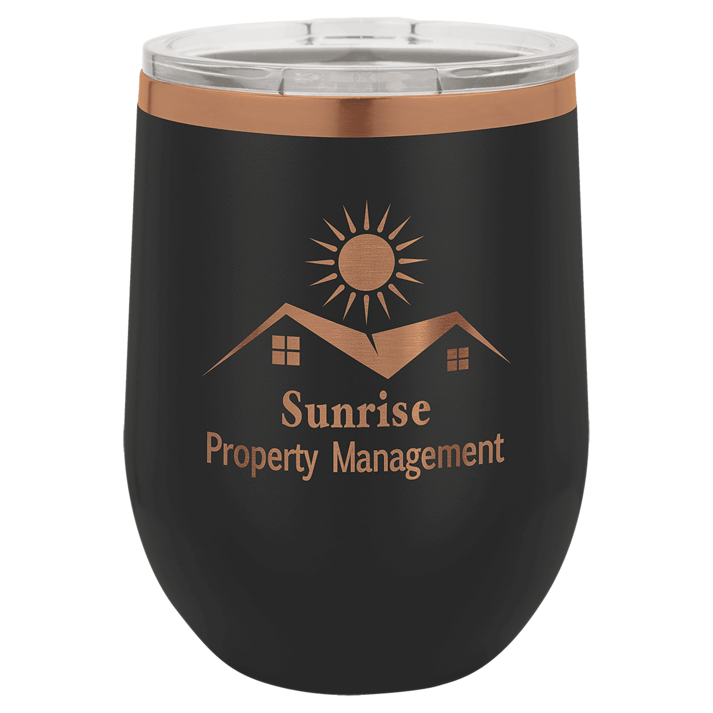 Custom 12oz Stemless Wine Tumbler image 0
