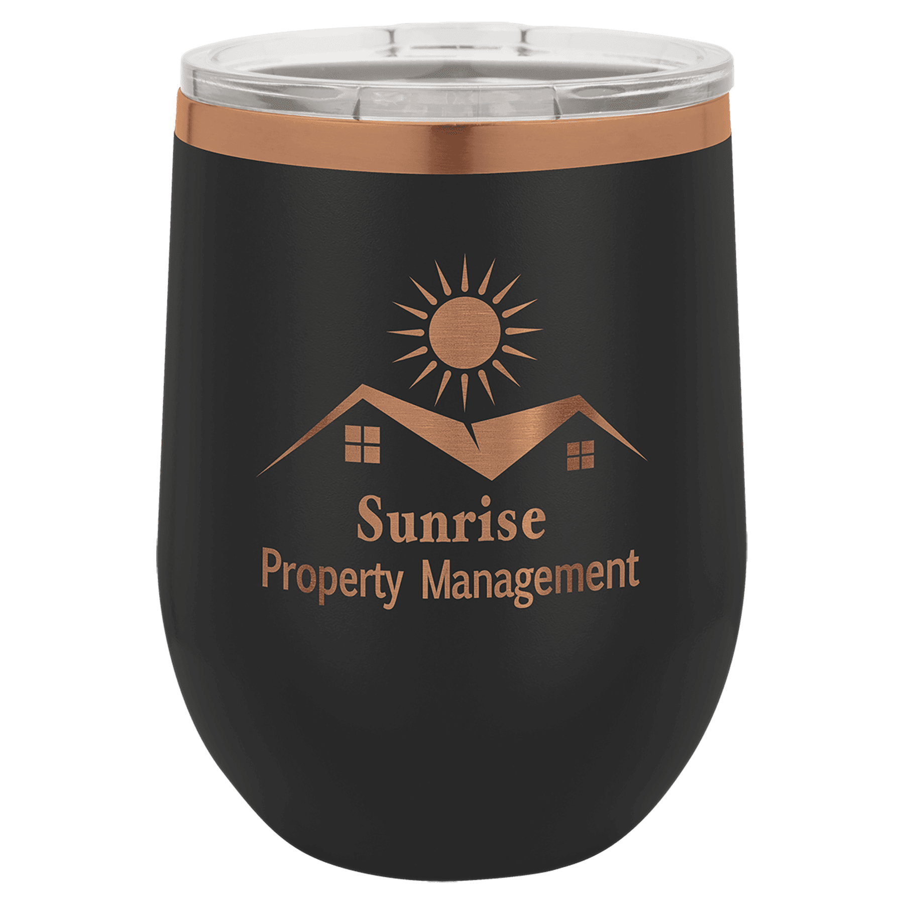 Custom 12oz Stemless Wine Tumbler image 0