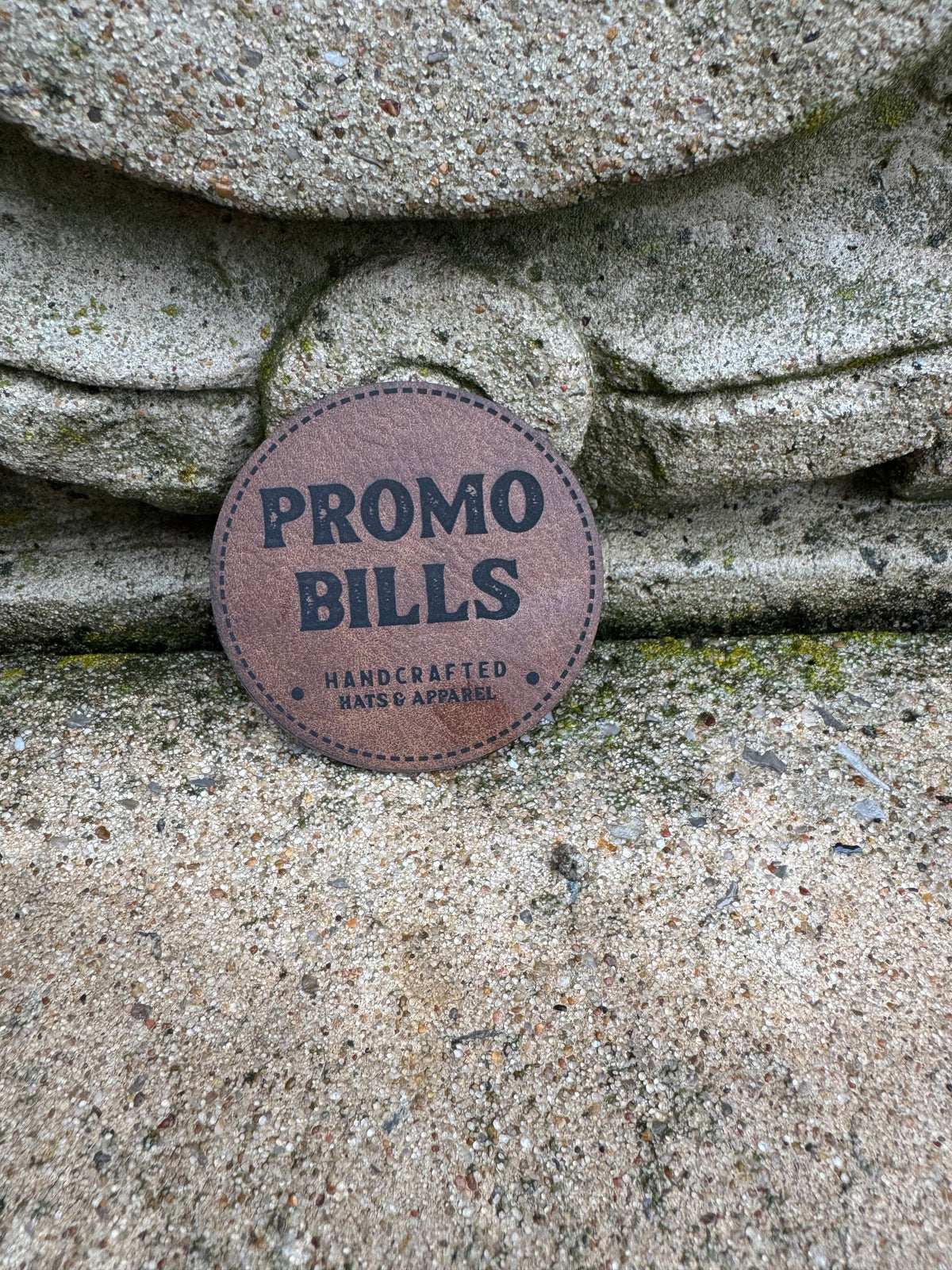 Dark Brown Premium Leatherette Patches