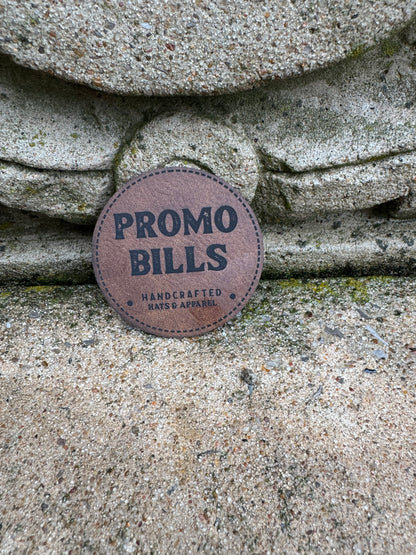 Dark Brown Premium Leatherette Patches
