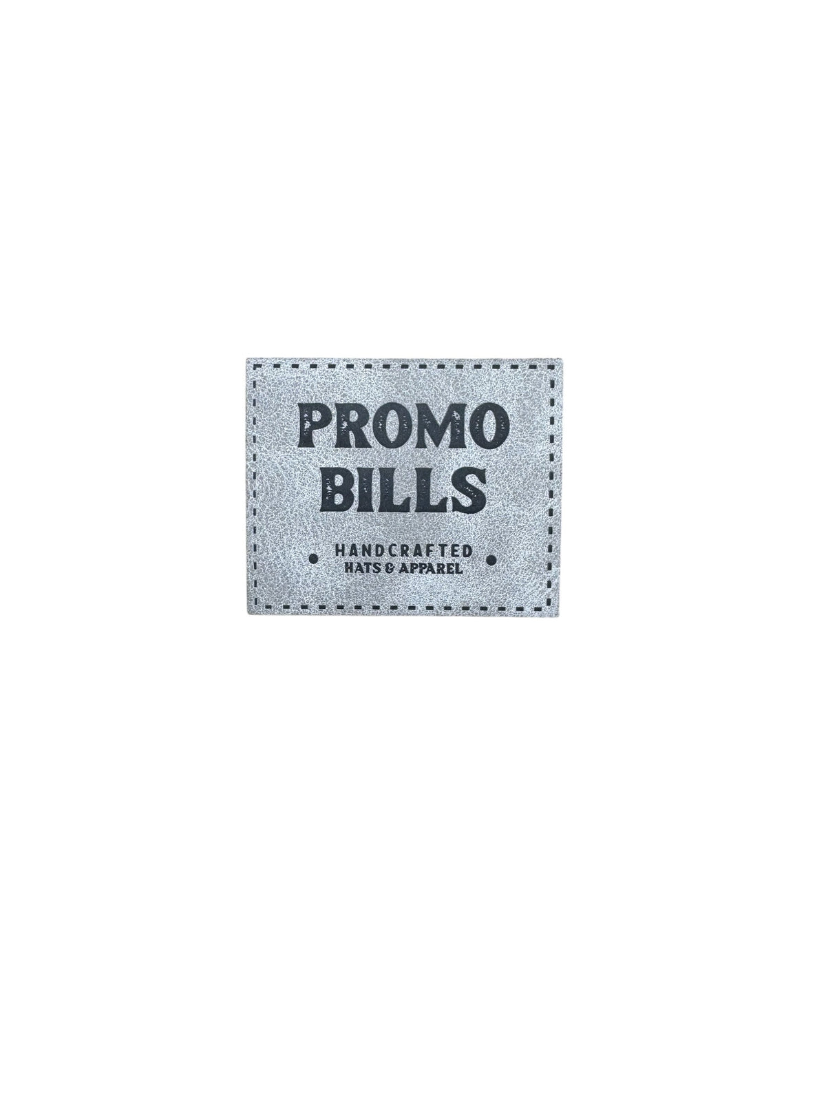 Gray Premium Leatherette Patches