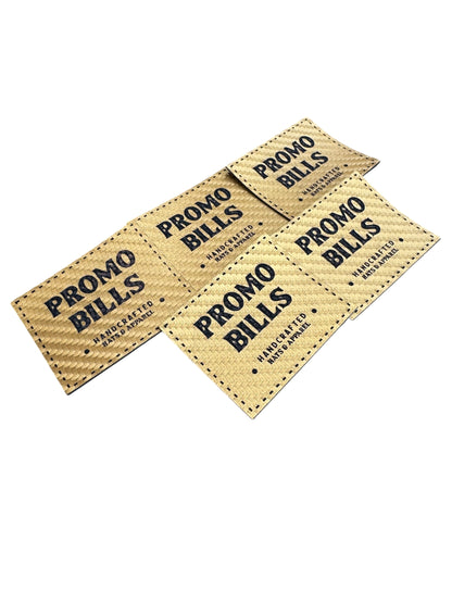 Carbon Gold Custom Leatherette Patch