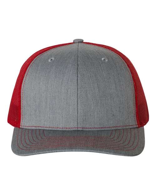Heather Gray/Red