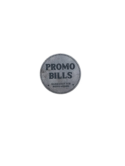 Dark Gray Premium Leatherette Patches