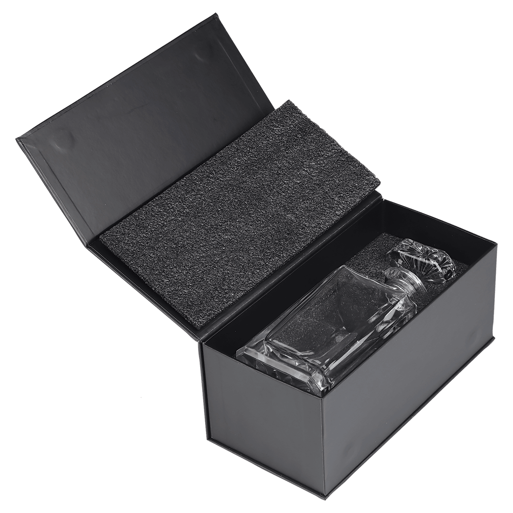 Custom 750ml Square Glass Decanter w/ Gift Box image 2