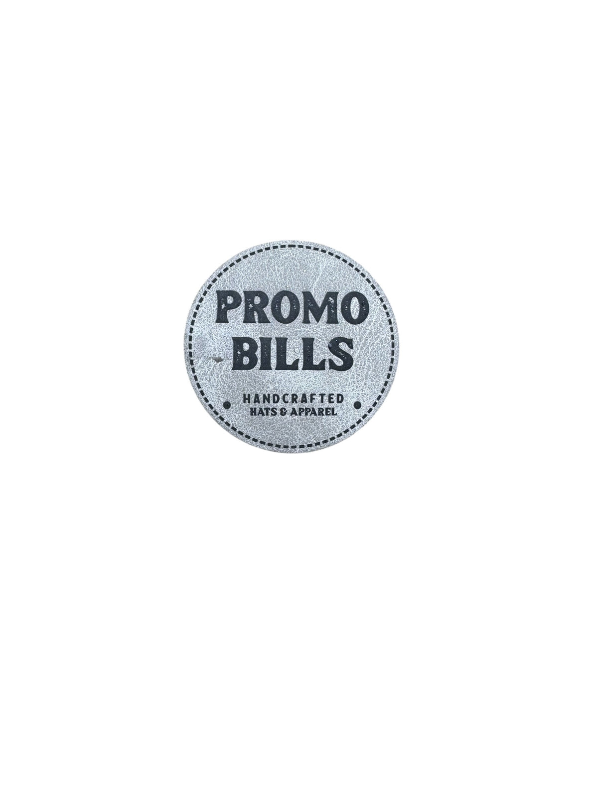Gray Premium Leatherette Patches