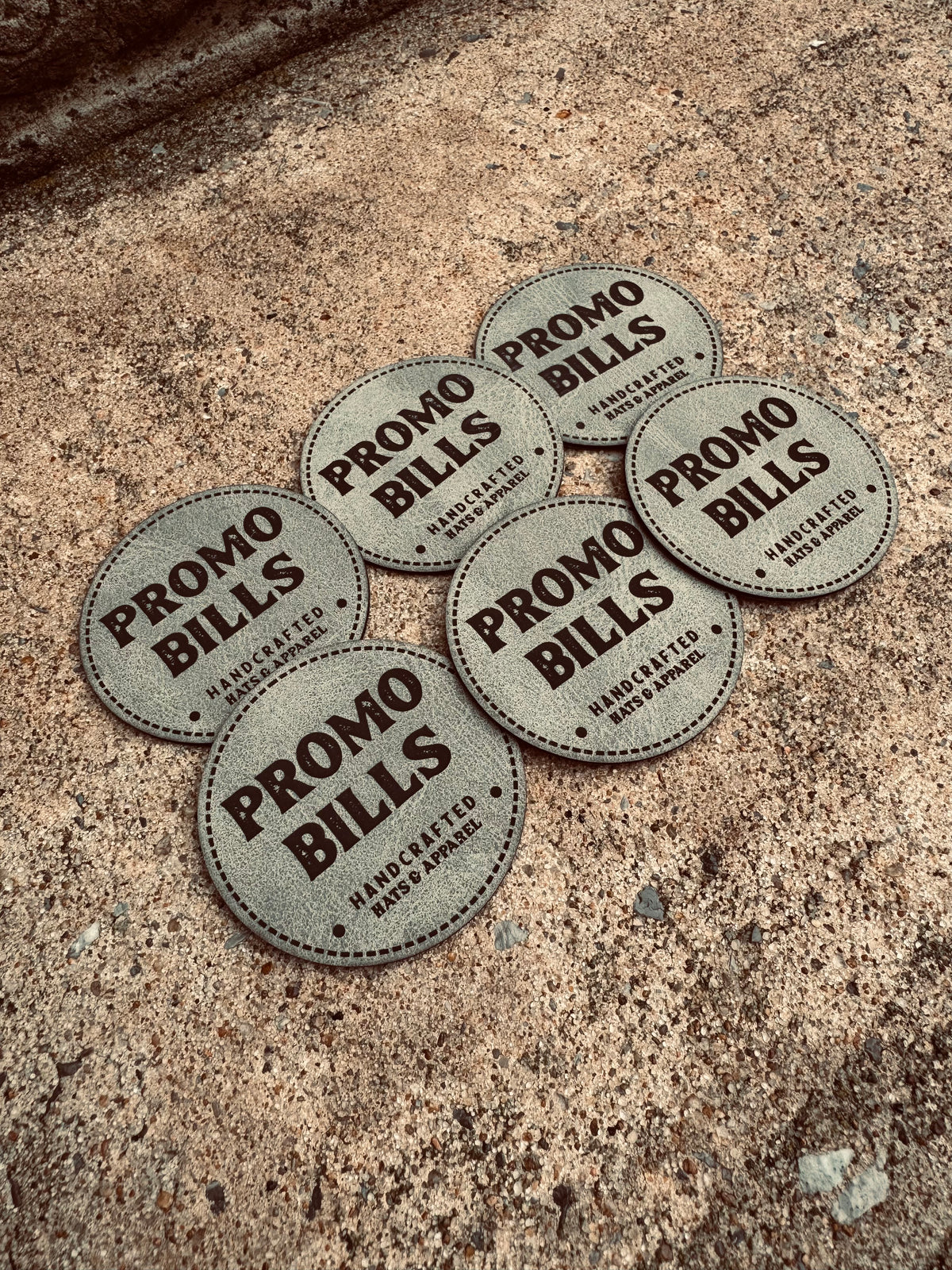 Light Green Premium Leatherette Patches