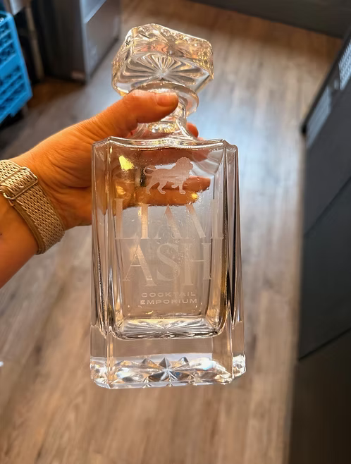 Liam Ash Engraved Decanter