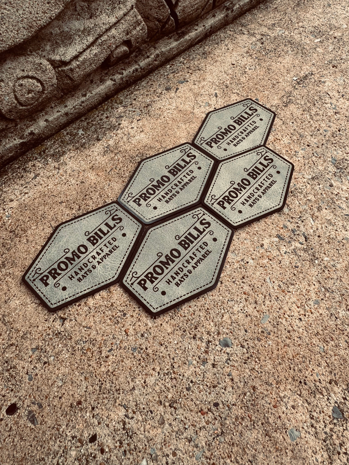 Light Green Premium Leatherette Patches