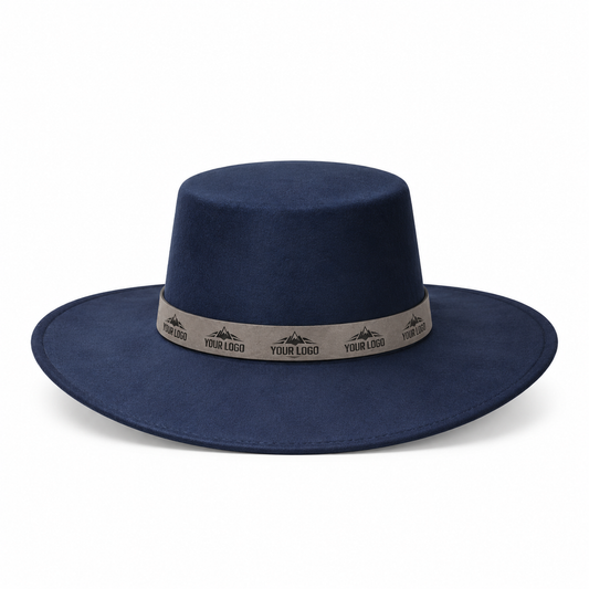 The High Roller- Boater Style Western Hat
