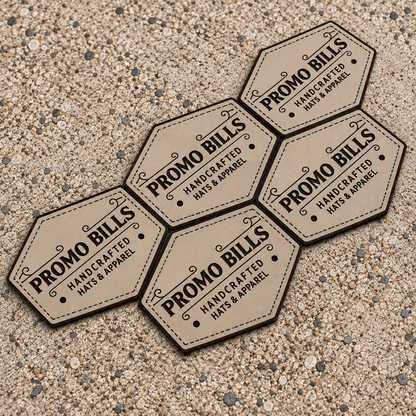 Sand Leatherette Patches