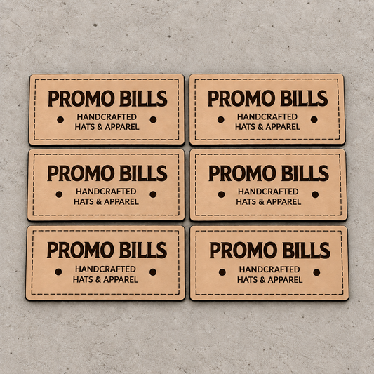 Tan Leatherette Patches