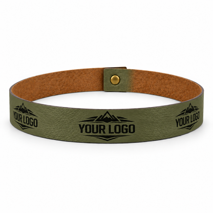 Olive Green Custom Cowboy Hat Band