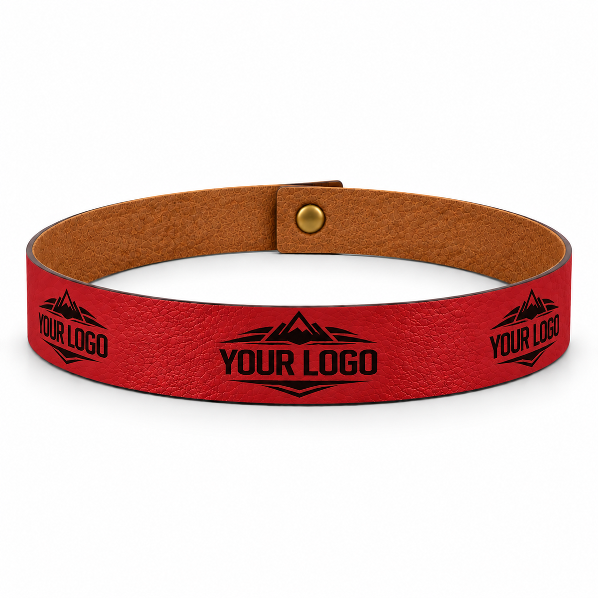 Red Custom Cowboy Hat Band