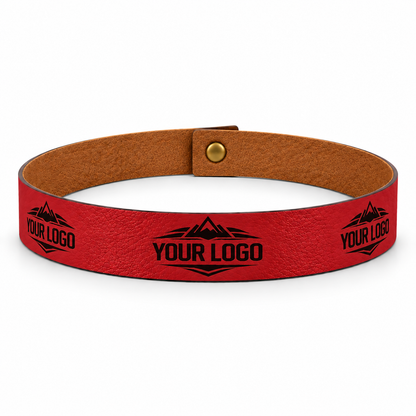 Red Custom Cowboy Hat Band