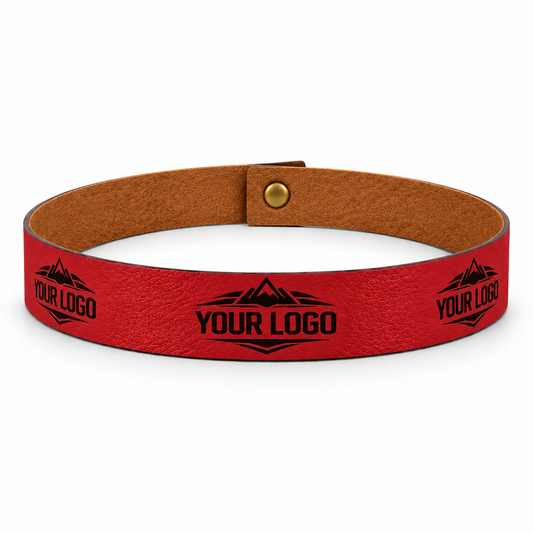 Red Custom Cowboy Hat Band