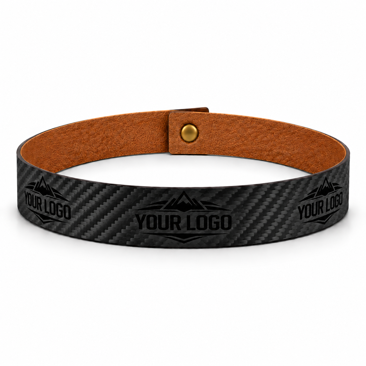 Carbon Black Custom Cowboy Hat Band