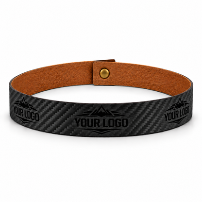 Carbon Black Custom Cowboy Hat Band