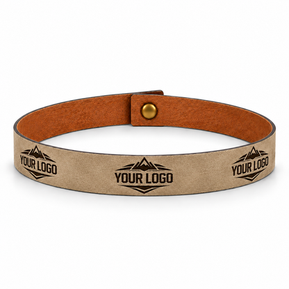 Light Tan Premium Custom Cowboy Hat Band