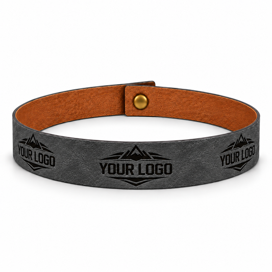 Dark Gray Premium Custom Cowboy Hat Band