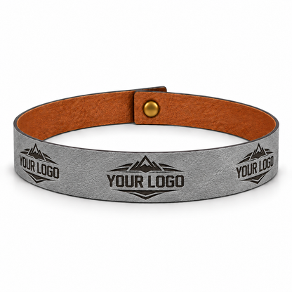 Light Gray Premium Custom Cowboy Hat Band