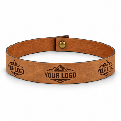 Caramel Premium Custom Cowboy Hat Band