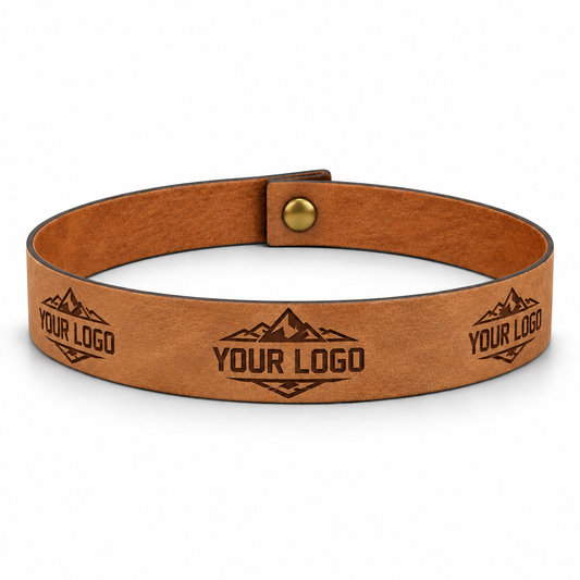 Caramel Premium Custom Cowboy Hat Band