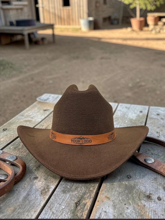 Custom Logo Cowboy Hat