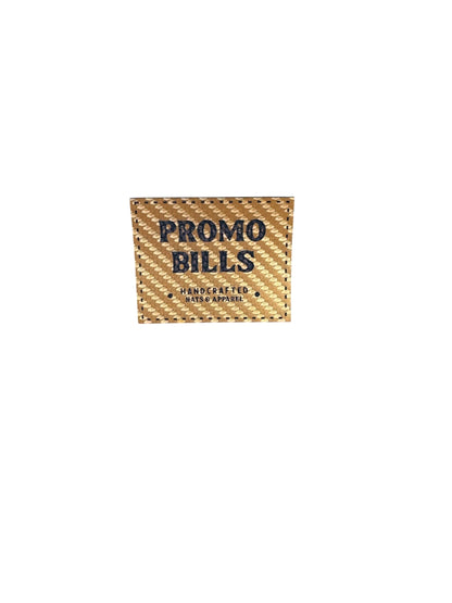 Carbon Gold Custom Leatherette Patch