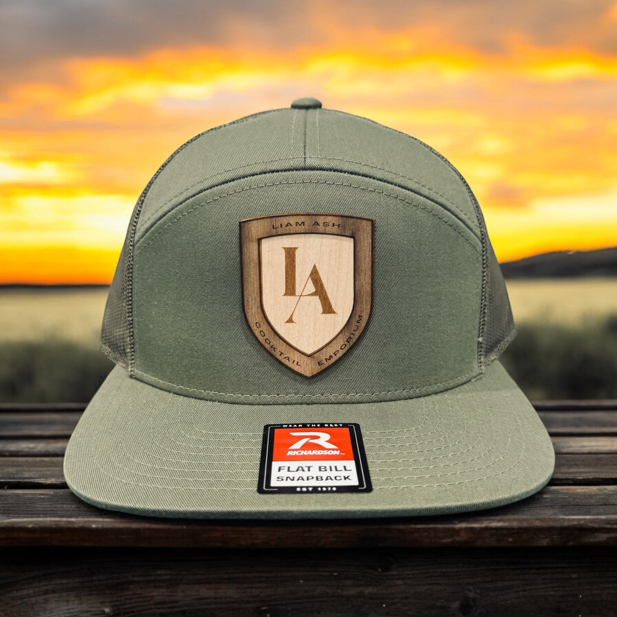 Liam Ash Cocktail Wood Hat