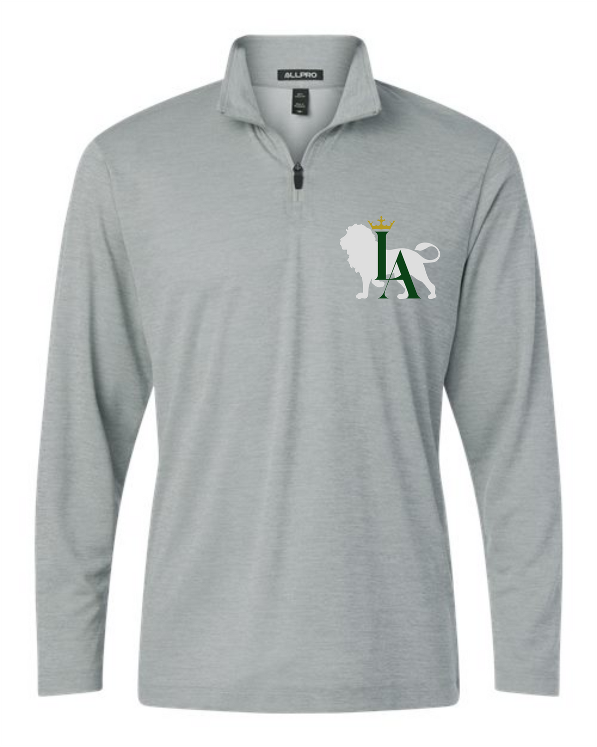 Liam Ash Embroidered Quarter Zip