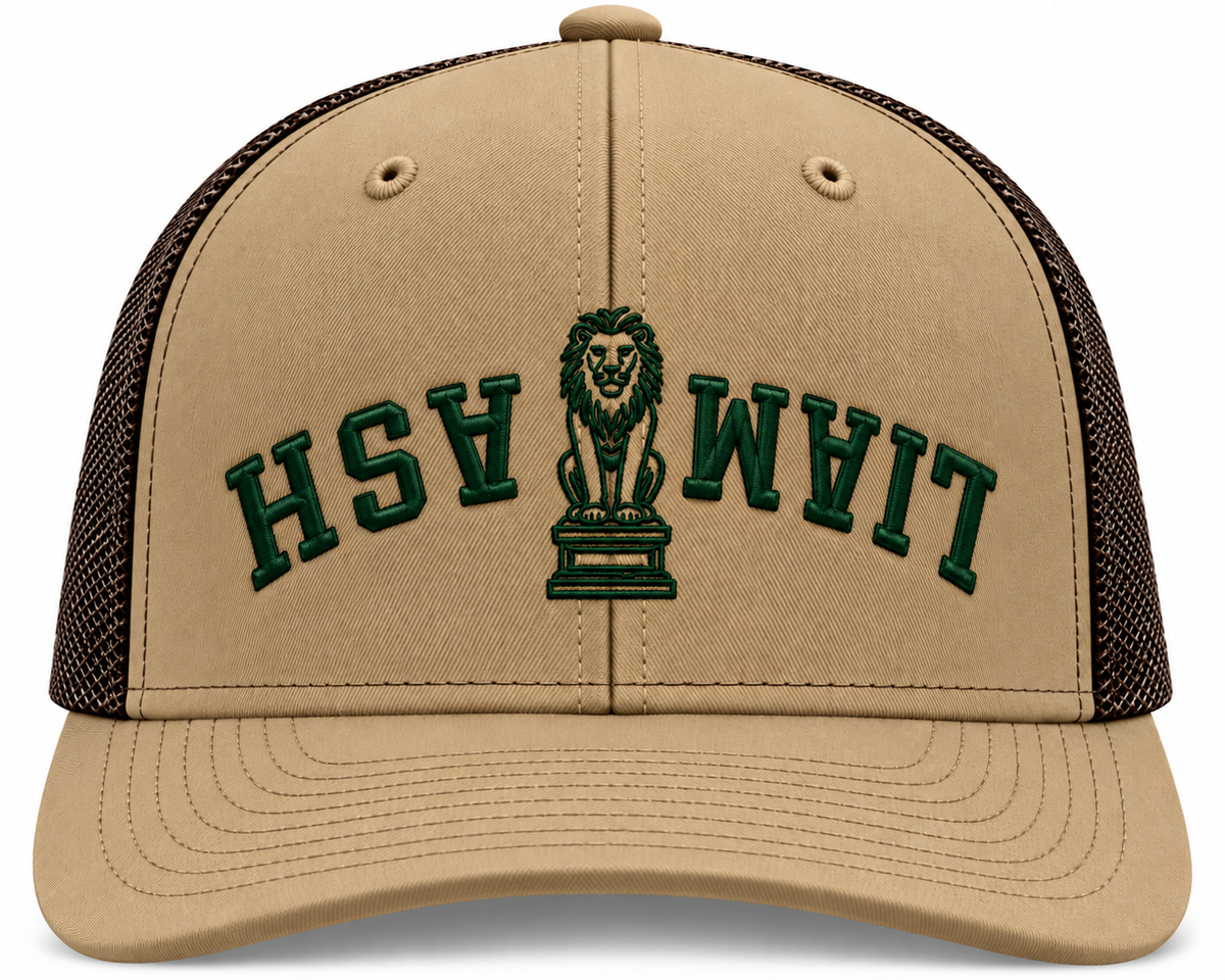 Liam Ash Upside Down Trucker Hat